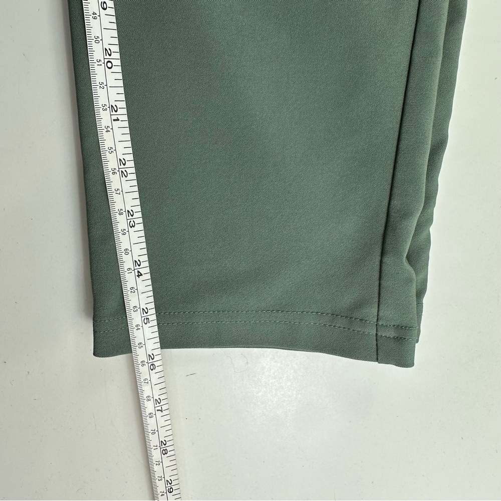 Grace Karin Sage Green Paperbag Waist Cropped Pants - Picture 8 of 9